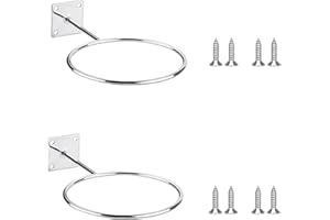 Laeeyin Pack of 2 Ball Holder Wall Mount - Basketball, Volleyball, Football