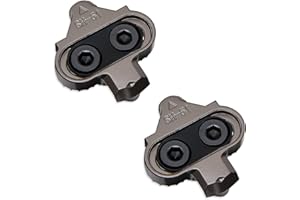 FOTGROY Tacchetti SPD Compatibili con Shimano SM SH51, Tacchetti MTB adatti per Ciclismo Argento