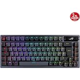 ASUS ROG Azoth NX/RD Switch Q TR Kablosuz RGB Gunmetal Mekanik Oyuncu Klavyesi