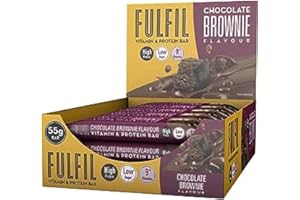 Fulfil Nutrition Vitamin & Protein Bar, Chocolate Brownie, 15x55g