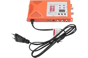 MENDUNER Modulateur RF HDMI, Interface Multimédia HD Modulateur AV vers RF Modulateur RF Coaxial PAL NTSC HD 1080P avec Commutateur de Canal de Port D'antenne 100-240 V (Prise UE CA