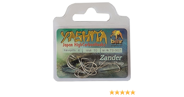 Angelhaken für zander Clearance