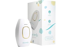 Komorebi Luminare Skin Laser Hair Removal Device – Advanced IPL Laser Hair Remover for Women and Men, 2 Modes & 5 Intensity Levels for Permanent Hair Reduction with SafeSkin Technology