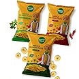 Beyond Snack Nendran Kerala Banana Chips | Combo pack (Original salted, Peri Peri, Sour cream Onion & Parsley)| Thin Crunchy Crispy Snack |300g (100g*3packs)