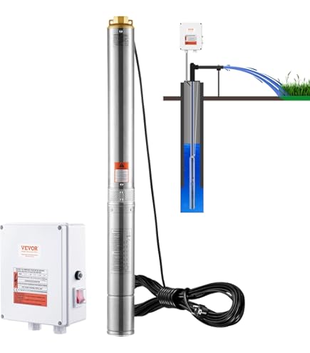 Lowara GS Submersible Pump 4" Wells 12GS30T-4OS 3kW 4HP 3x380-415V 50Hz