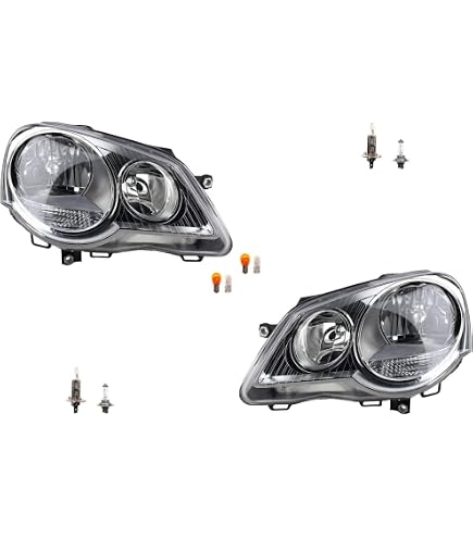 Fari Alogeni Anteriori H7/H1 Per Kia Venga (YN) 02/10- Con Livellamento E Indicatori – Set Completo DX/SX - 3
