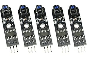 Heemol 1/5 unids TCRT5000 IR línea infrarroja Seguidor sensor Obstáculo evitación módulo