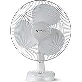 Bajaj Esteem 400 MM Table Fan | Table Fan For Kitchen & Home | High Air Thrust | High Speed | Overload Thermal Protection | Full Copper Motor | Silent