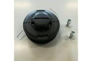 RAINBEAM Blue Bird Testina Universale decespugliatore Carica Veloce batti e Vai 130 mm con 2 adattatori