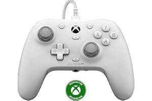 GameSir G7 HE Wired Xbox Controller, Officially licensed Controller for Xbox Series X|S, Xbox One, Windows 10|11, PC, Video Game Controller with Hall Effect Sticks (White)