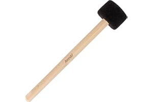 Avanda Schlägel/Klöppel mit hartem Filzkopf Ø 5 zum Anschlagen von Klangschalen und Gongs. 32 cm langer Stiel aus natürlichem Rosenholz. Fertigung ohne Schraube. Für professionelle Ansprüche.