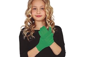 FIESTAS GUIRCA | Guantes Infantiles (17-18 cm) - Accesorio de Disfraz Unisex para Halloween, Carnaval y Fiestas de Disfraces - Ideal para Niños