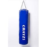 Crayz 120X35 Cm İ&ccedil;i BOŞ Boks Kum Torbası + Tavan Askı Aparatı