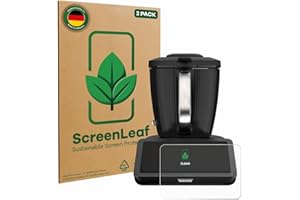 ScreenLeaf (2 Pièces Film de protection d'écran pour Vorwerk Thermomix TM7 [Protection d'écran Écologique, Clear, Anti-Rayures]