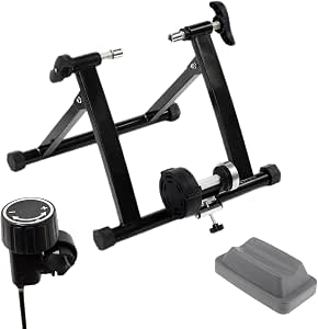 FFitness Rullo Magnetico Pieghevole per Allenamento Bicicletta in Casa |  Bike Trainer per Mountain Bike e Bici da Strada | Nero : Sport e tempo  libero