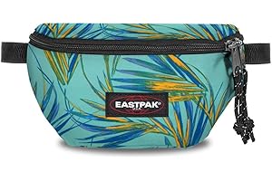 EASTPAK Springer Gürteltasche, 2 L - Brize Palm Aqua (Blau)