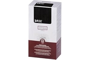 LUCENS UMBRIA Lucens 3.0 Castano Scuro - Kit Colorazione Capelli Permanente Senza Ammoniaca Con Oli ed Estratti da Agricoltura Biologica