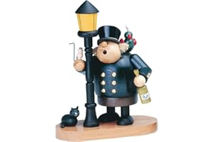 KWO Olbernhau 21528 Räuchermännchen Betrunkener Kapitän, 24 cm