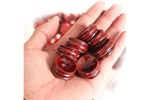 Dajiaxingxing 4 Pcs Wood Bases Display Stand Crystal Ball Bases for Crystal Ball Sphere Home Office Desktop Decoration