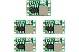 DollaTek 5Pcs Small Mini 360 Adjustable DC Power Supply Module Mini Step Down Module