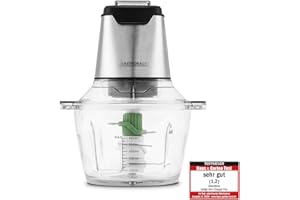 Gastroback 40961 Cortador de Alimentos, 400 W, 1.2 litros, 0 Decibelios