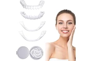 FCSNJH Prótesis dentales naturales,Carillas cosméticas blanqueamiento de dientes dentaduras para dientes malos