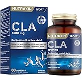 Nutraxin Tonalin CLA 1300 mg | Konjuge Linoleik Asit | Kas K&uuml;tlesi Koruyucu | 60 Yumuşak Kaps&uuml;l