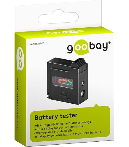 Silverline Testeur De Piles, Fusibles Et Ampoules 1,5 V à 9 V – Outil Simple Et Fiable Pour Vérifier Vos Batteries