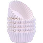 PME Cupcake Toppers, Mini, White (100)