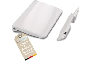 DL-pro Maniglia in ferramenta, bianca, 9590228, per porta del congelatore, frigorifero, compatibile con Liebherr