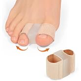 K.K. VillA Toe Separators for Men And Women,Bunion Corrector Relief for Men,Hammer Big Toe Straightener for Overlapping Toe B