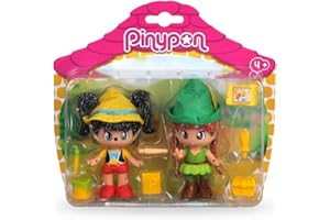 Pinypon - Pack Favole con 2 Personaggi per Bambine/i da 4 A 8 Anni, 700016381