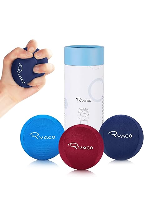Terapia Occupazionale Palline Antistress Per Mani - Con Gel, Diversi Livelli Di Forza, Per Esercizio E Relax Sollievo Ansia E Stress