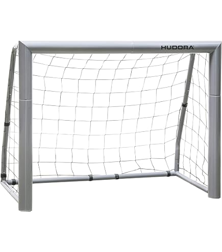 But De Football Relaxdays 110x150x75cm - Filet Inclus - Pour Jardin, Enfants Et Adultes