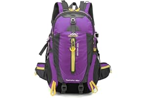 Lixada Mochila 40L resistente al agua Mochila Viaje Senderismo Senderismo Camping Montado Bolsas
