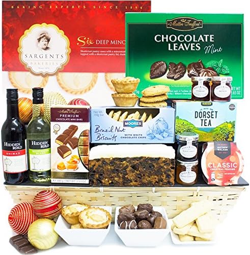 EMMANUEL CHRISTMAS HAMPER - Traditional & Luxury Christmas Hampers Gourmet Gift Baskets by Eden4hampers
