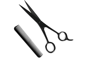 JYHY 6.0" professionale di taglio dei capelli forbici barbiere, assottigliamento set kit- Family capelli strumento di taglio, barbiere taglio dei capelli assottigliamento Texturizing