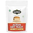 EasyGrow Baker's Active Dry Yeast, 200 g - Dry Yeast Powder for Bread, Pizza, Cake, Wine, Donuts Making