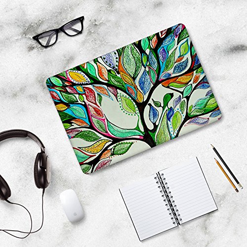 Case MacBook Air 13 Hülle , iCasso Tree of Life Ultra Slim Dünn Kratzfeste matt rutschfest Hartschale Kunststoff Schutzhülle Snap case für MacBook Air 13 Zoll (Modell: A1369 / A1466) - 7