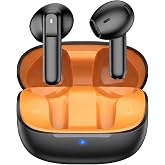 Juo JT2 Bluetooth 6.0 TWS Kablosuz Kulak İ&ccedil;i Kulaklık 4 Mikrofonlu ANC ENC G&uuml;r&uuml;lt&uuml; Engelleme 13mm S&uuml;r&uuml;c&uuml; Siyah
