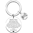 FMCC Son Gifts from Mum and Dad Son Keyring Gifts Son Birthday Christmas We Love You for Little Boy