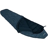 VAUDE Sioux 400 Syn, Sacco a Pelo in Fibra Sintetica, Zip Sinistro Unisex Adulto