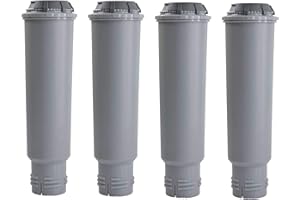 NIUZEMYKO 4 filtros de agua de repuesto para Krups Claris CFL701 F088 F08801 900084951, Bosch 461732, Siemens TCZ60003 TCZ2003, Melitta 6546281 6546281, AEG 90008495149514, Neff. , Gaggenau, Nivona - Cafetera