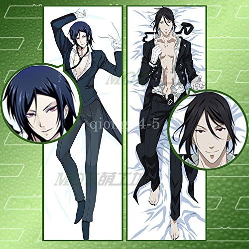 Homeyou Anime Black Butler Dakimakura Pillowslip Body Cover Pillow Case