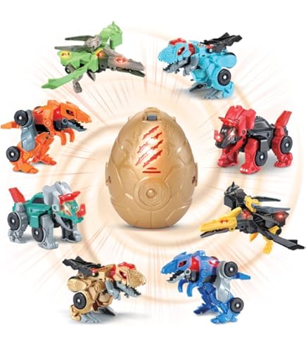 VTech Switch & Go Dinos Turmoil Triceratops - 2-in-1 Transforming Dinosaur & Car Toy For Kids 3-6