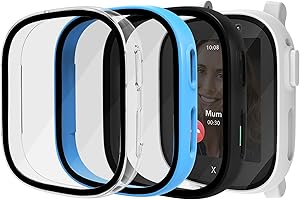 Surundo für Xplora-X6-Play-Schutzhülle mit Displayschutz, Hard PC Rundum Anti Kratz Anti Staub HD Ultradünne Schutzhülle für Xplora X6 Play Kinder Mädchen (Nicht für Xplora X6 Play Gen 2)