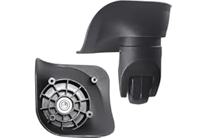 TOBESO-NUOZE Luggage Wheels Replacement for Suitcase - Ruedas de repuesto para maletas, ruedas de repuesto para reparación de maletas, ruedas de repuesto con 4 agujeros de fijación (L041-L-2)
