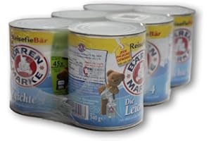 BÄRENMARKE Dosenmilch Die Leichte 4% Bärenm. Multipack 6x340g