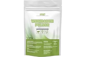 PHARMASPORTS DDN Boswellia serrata Weichrauch Pulver aus Extrakt - 200 g hochkonzentriert, frei von Zusatzstoffen 85% Boswelliasäuren