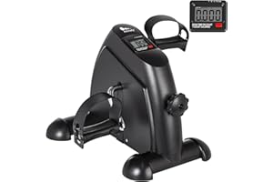 ‎HIMALY Mini Bike Heimtrainer, Arm-und Beintrainer pedaltrainer für senioren, Robuste Kurbel Fitnessbike für zuhause, Statische Stabilität Einstellbar Widerstand Trainingsgerät